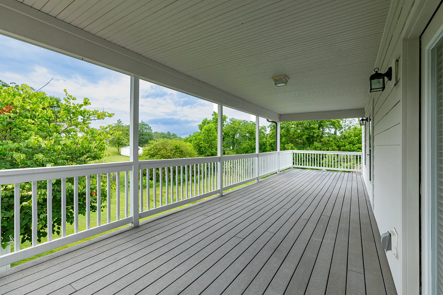 porch deck fence